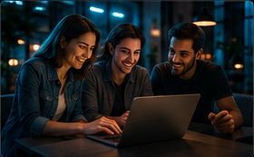 The TVNado team collaborating